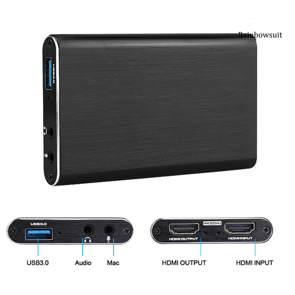 Card Thu Tín Hiệu Âm Thanh Rb-4K Usb3.0