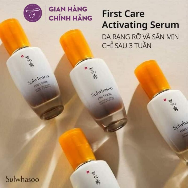 Sulwhasoo Firstcare Activating serum ex bản minisize 15ml và 30ml lọ thuỷ tinh fullbox