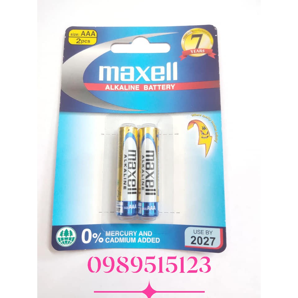 PIN AA/AAA CHÍNH HÃNG MAXELL DÙNG CHO MÁY ĐO HUYẾT ÁP OMRON BẮP TAY/CỔ TAY