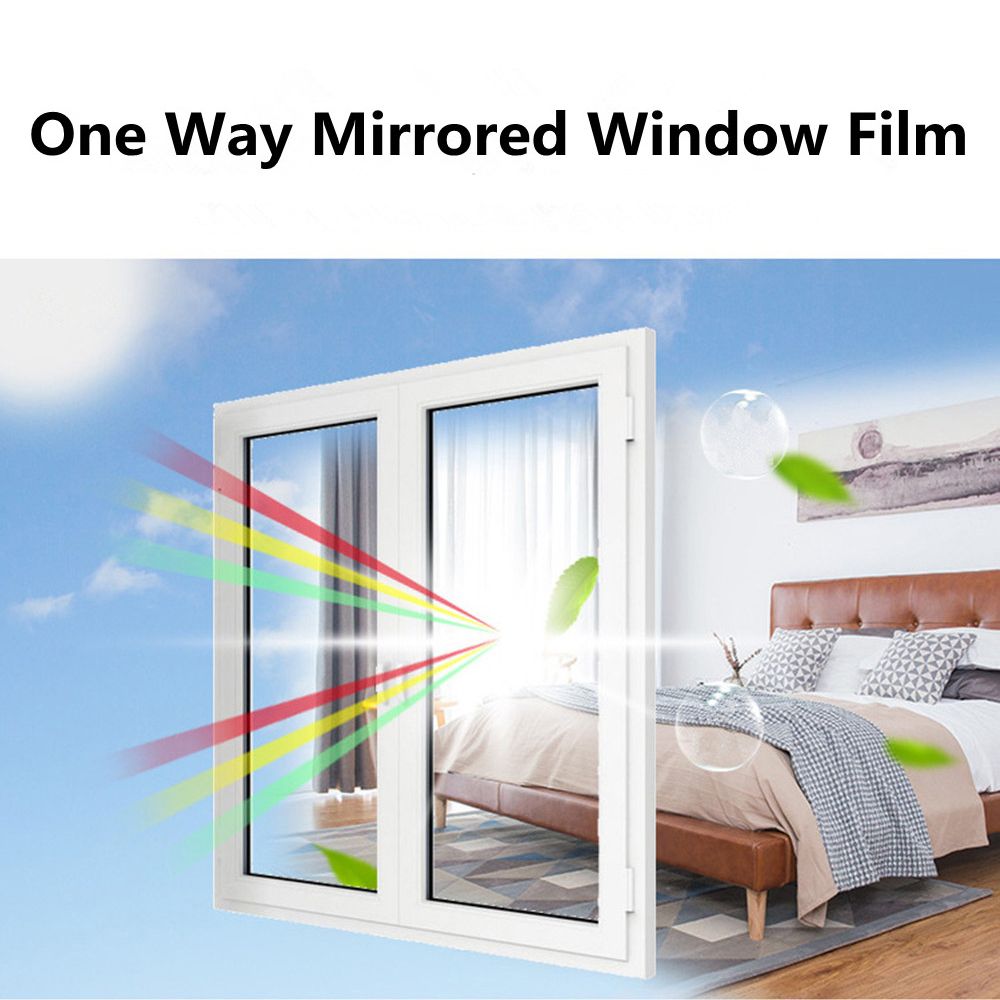 Miếng dán cửa sổ tráng gương bảo vệ sự riêng tư