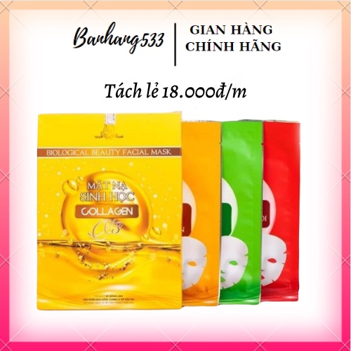 MẶT NẠ SINH HỌC COLLAGEN X3 CHÍNH HÃNG 100%