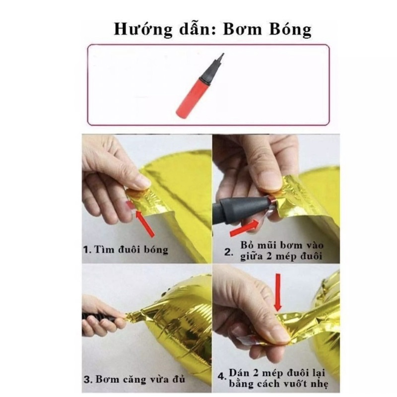 Set Trang Trí Sinh Nhật,Combo Sinh Nhật Phong Cách Hàn Quốc Cho Bé Trai Bé Gái,Tặng Bơm Bóng,Băng Keo,Bóng Tuổi