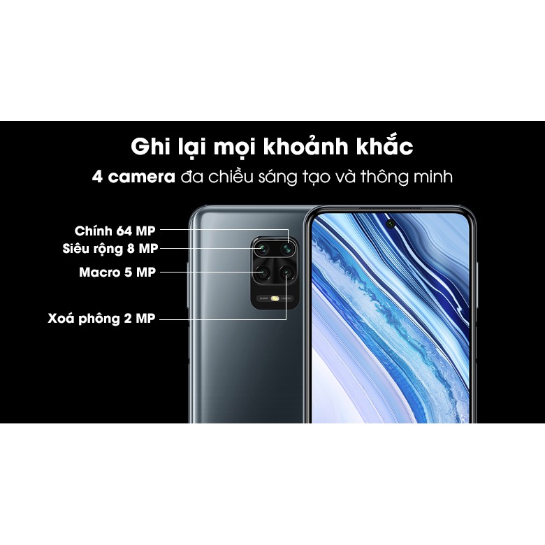 Điện thoại Xiaomi Redmi Note 9 PRO 64GB/ 128GB - Hàng Chính Hãng - Bảo Hành Điện Tử 18 tháng
