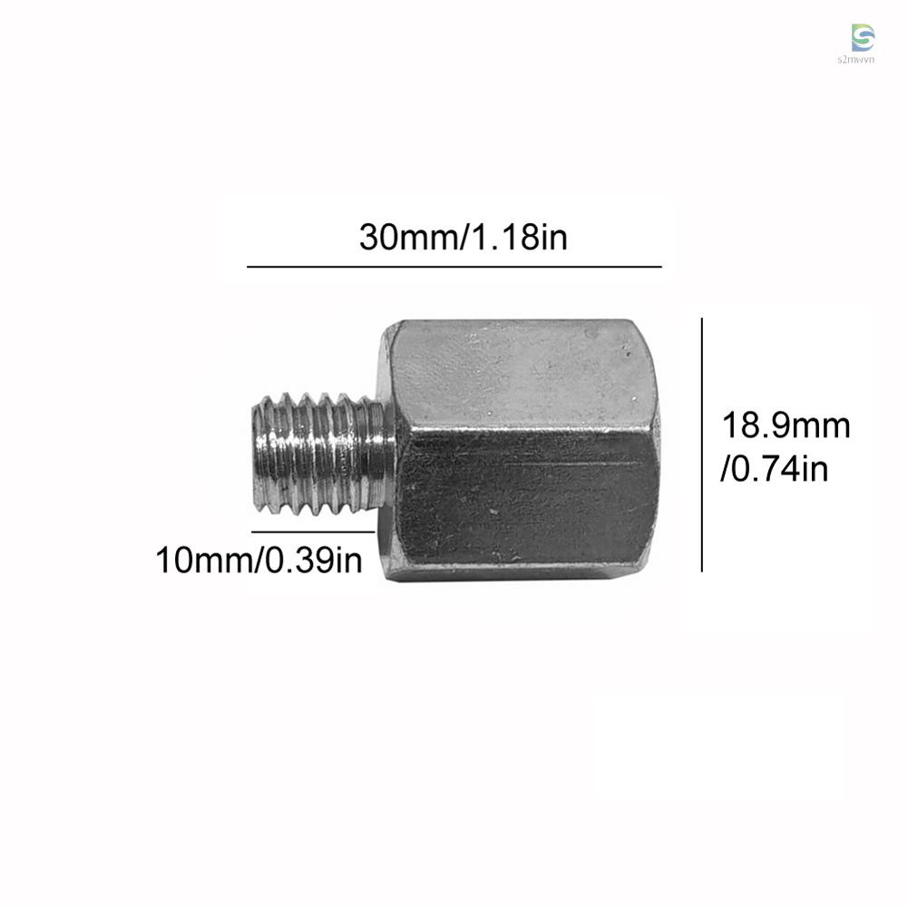 1 Đầu Chuyển Đổi M14 Sang M10 Cho Máy Mài Góc Đánh Bóng Tiện Dụng
