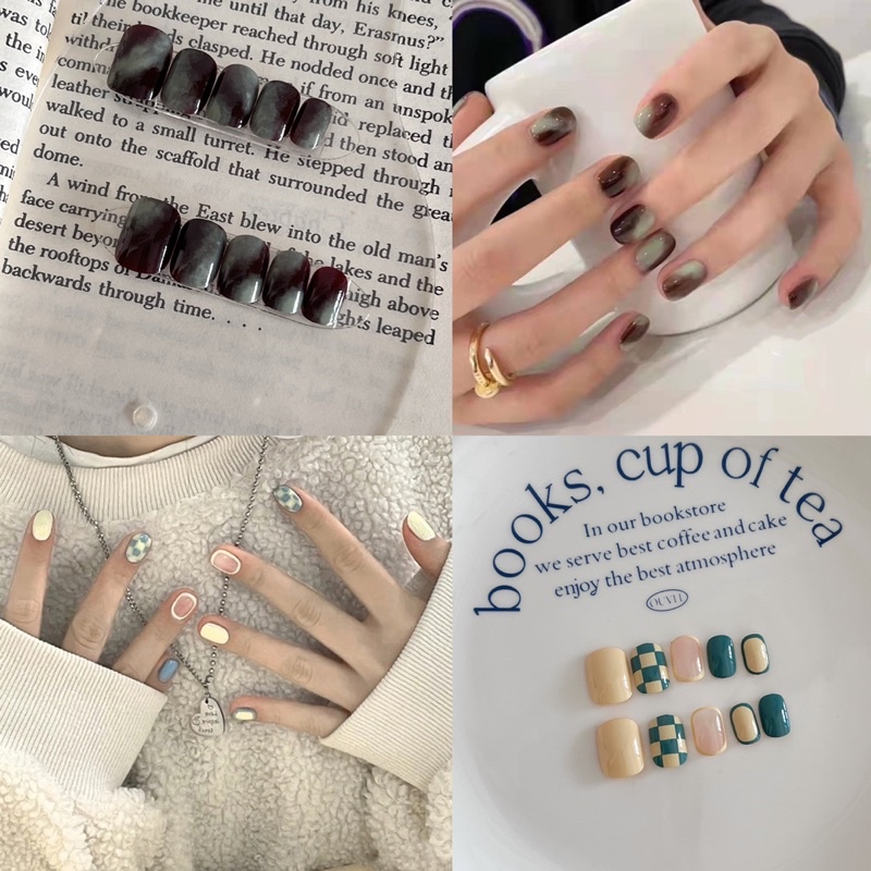 Nail box hộp móng tay giả