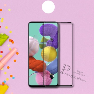 Kính cường lực full màn samsung a51 - siêu chịu lực