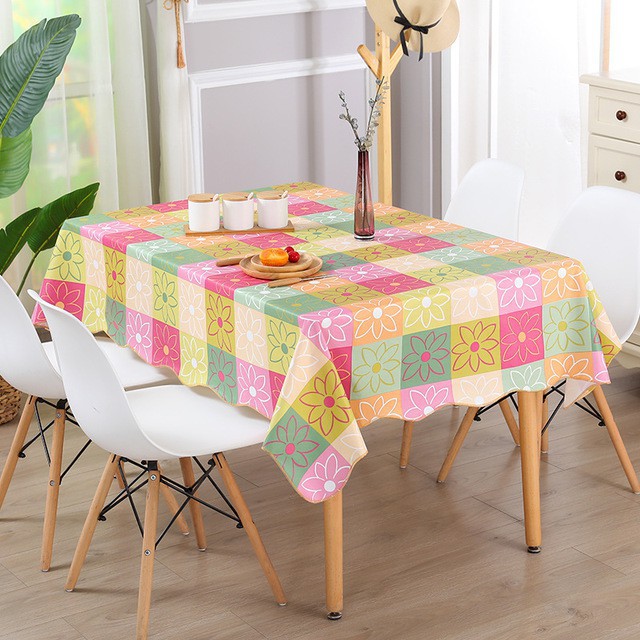 Khăn trải bàn hình vuông chống bụi chống thấm JS0724