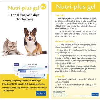 Gel Dinh Dưỡng Nutri-plus Virbac