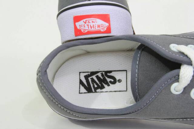 Giày Thể Thao Vans Chính Hãng Màu Đen / Xám / Xanh Navy Cá Tính