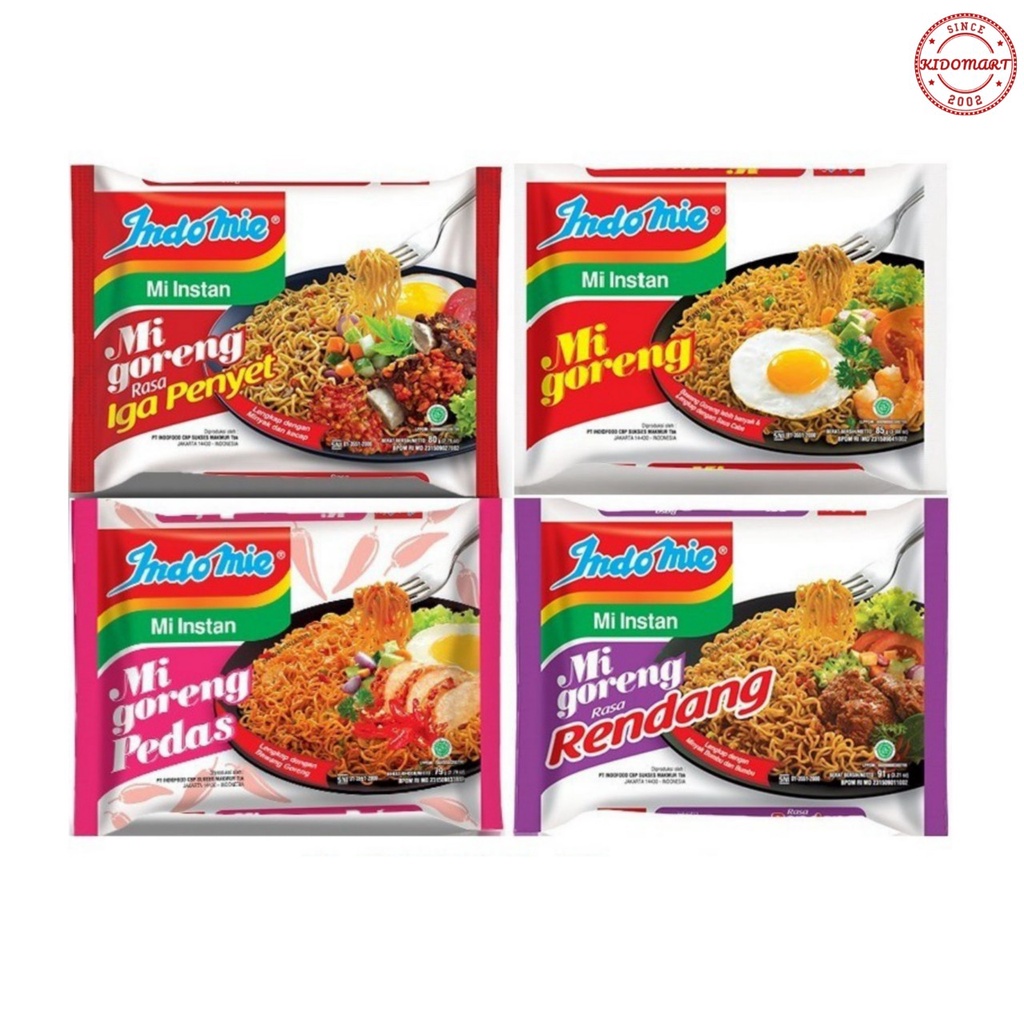 Mì Trộn Indomie 4 Vị