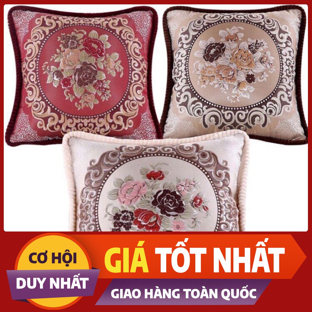 Gối tựa Tây Âu 45x45 sang trọng