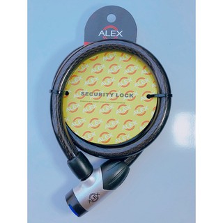 DÂY KHÓA CỠ LỚN 15MMx800MM CHÌA ĐIỆN TỬ ALEX ( CHỐNG TRỘM XE ĐẠP, XE MÁY….. )