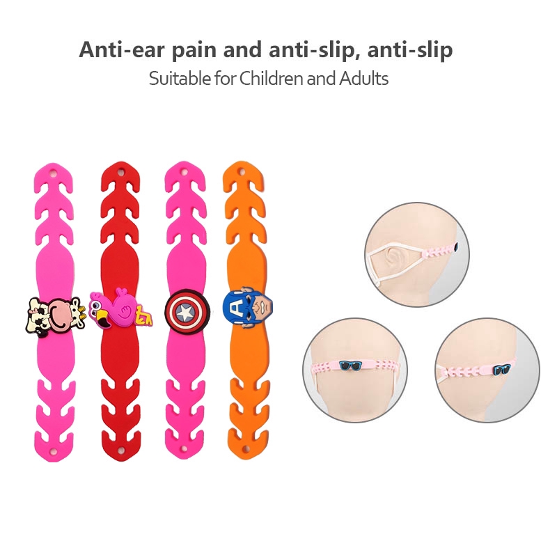 Kẹp Gắn Khẩu Trang Chống Trượt Có Thể Điều Chỉnh Tiện Lợi