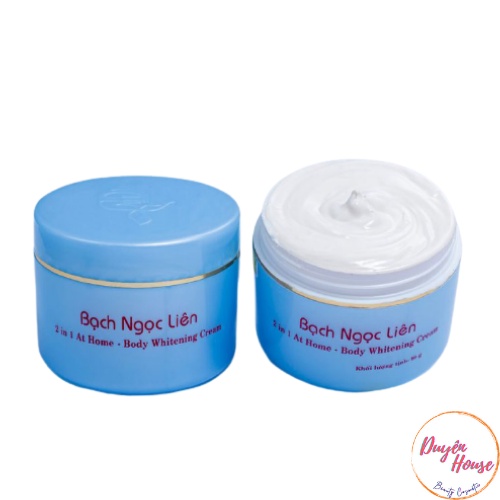 Kem dưỡng trắng Bạch ngọc liên 2 trong 1 - Body Whitening 2 in 1 At Home (90g)