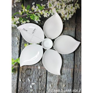 Bộ đồ ăn BÁT TRÀNG lá trầu nhỏ