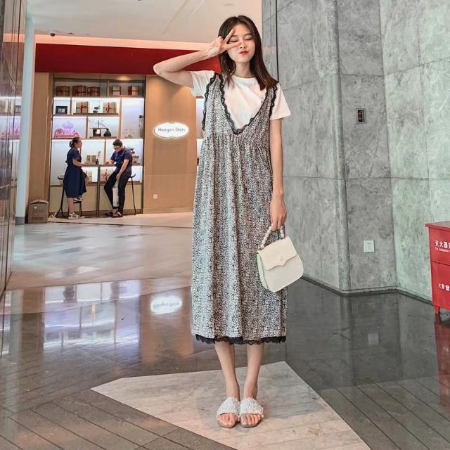 Đầm yếm bigsize hàng quảng châu đẹp