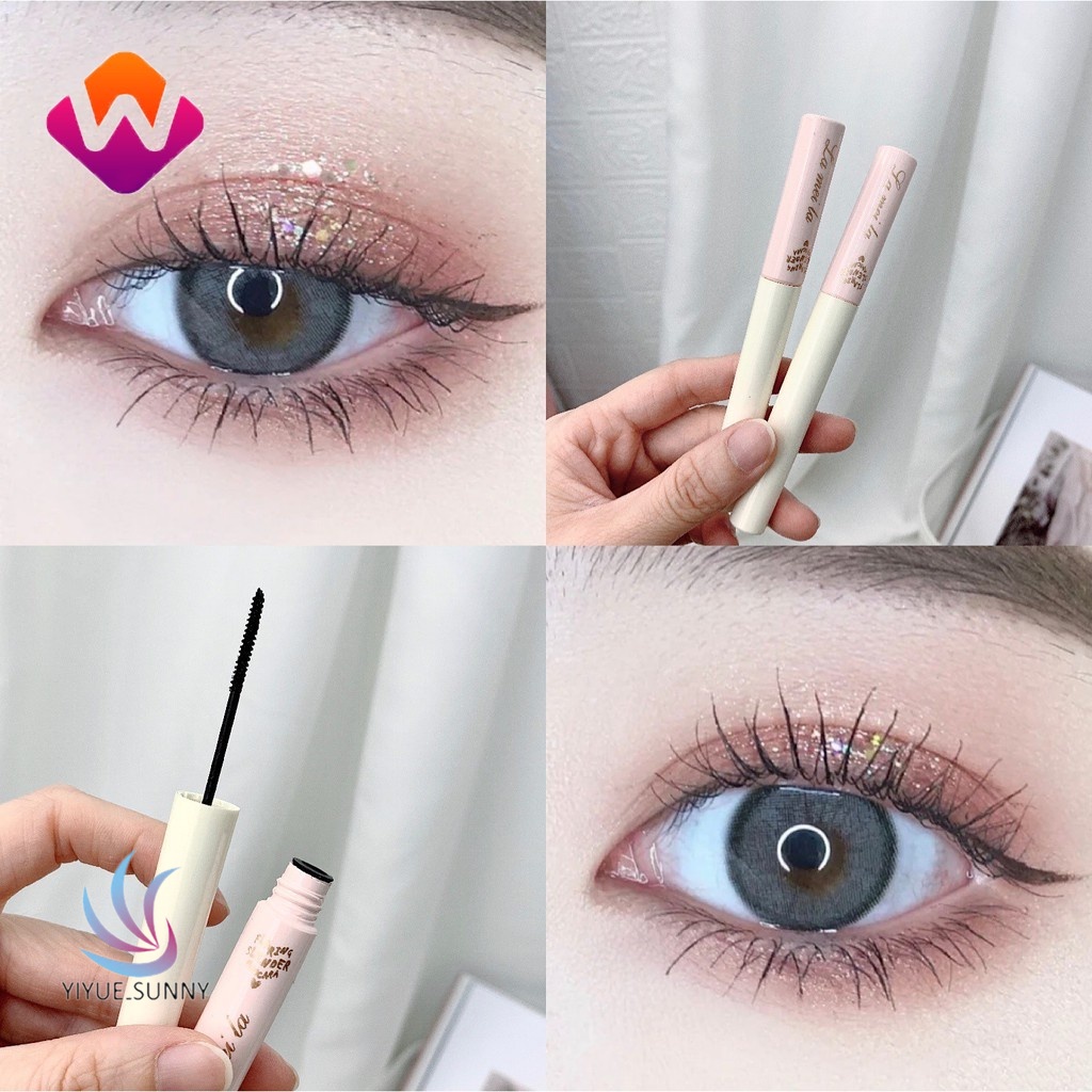 [Hàng mới về] Mascara siêu mảnh tơi mi Lameila Skinny Microcara vỏ hồng xinh xắn
