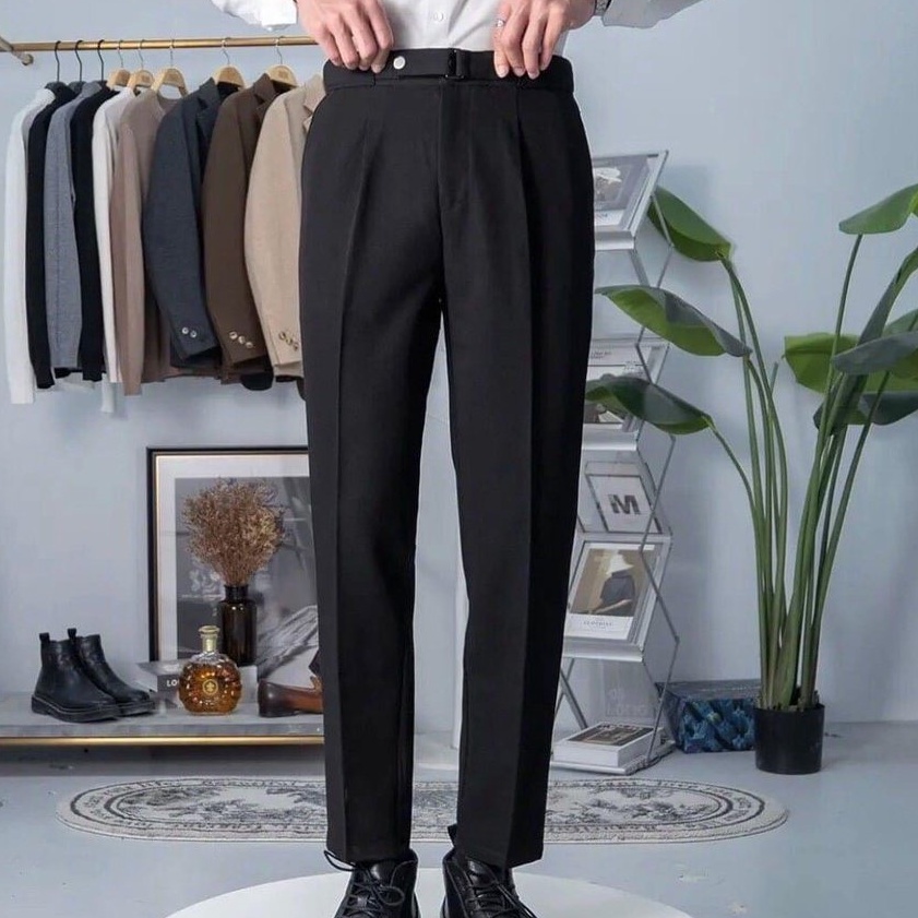 Quần Âu Nam Azila Cạp Đai Chỉnh Eo Phong Cách Công Sở Trẻ Trung - QA17