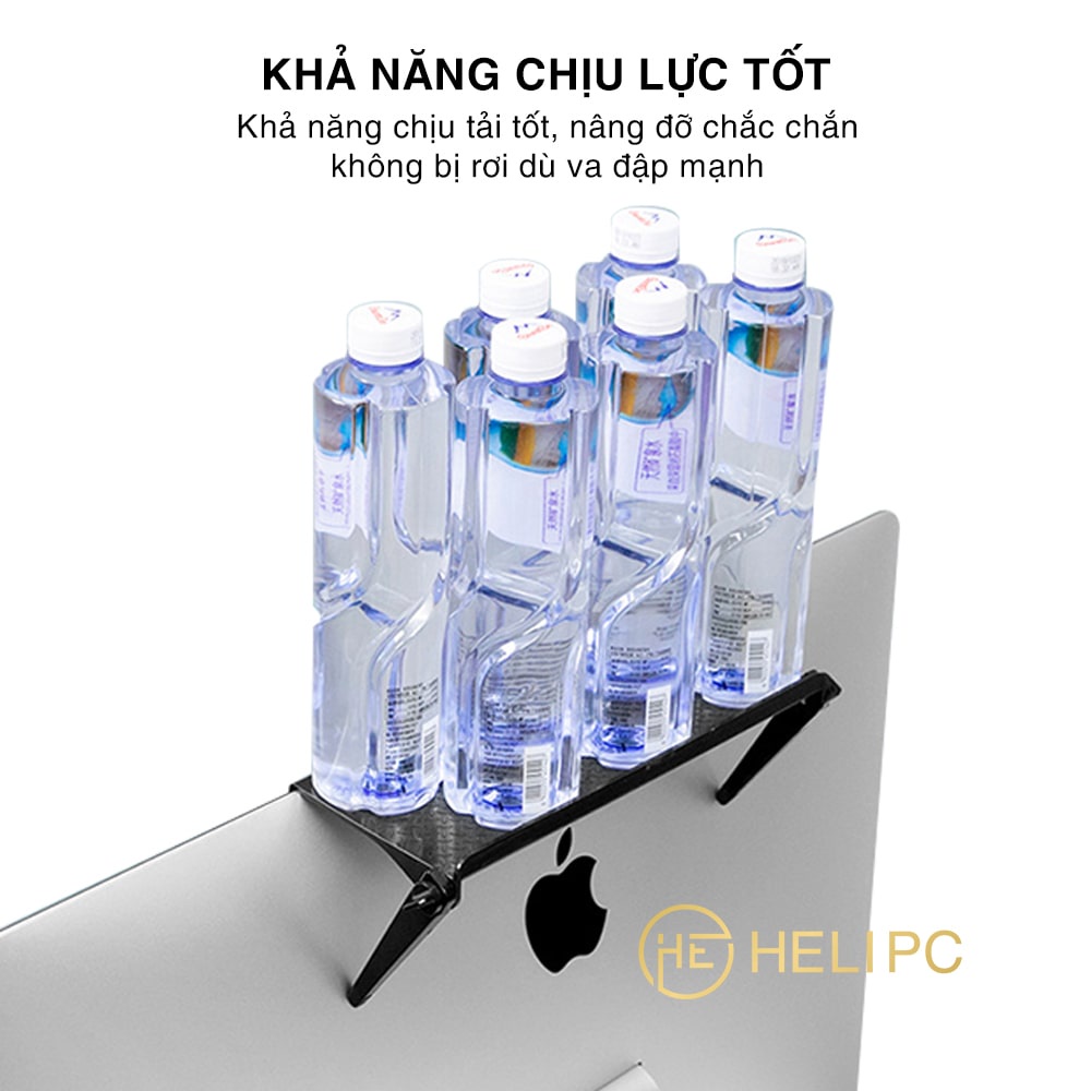 Kệ để đồ gác trên màn hình máy tính, tivi đa năng, giá đỡ laptop, giá đỡ điện thoại