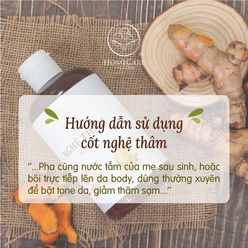 Nghệ Hạ Thổ Giữ Ấm Làm Đẹp Sau Sinh Homecare