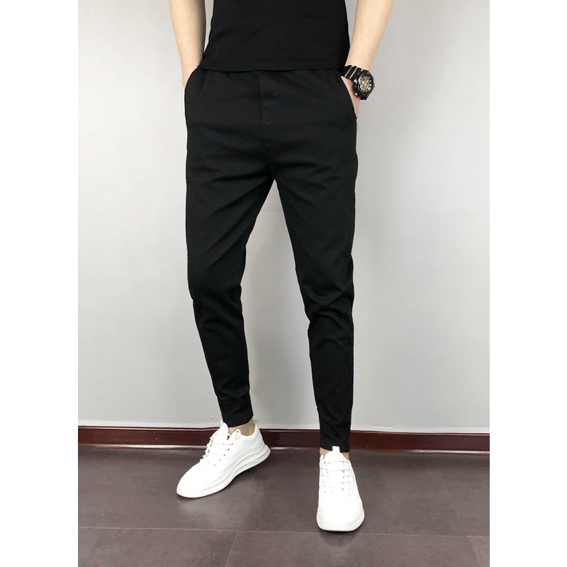 Quần Jogger Nam quốc dân Quần Kaki Nam ống bo chun Kiểu Dáng Hàn trẻ trung Mã JK03