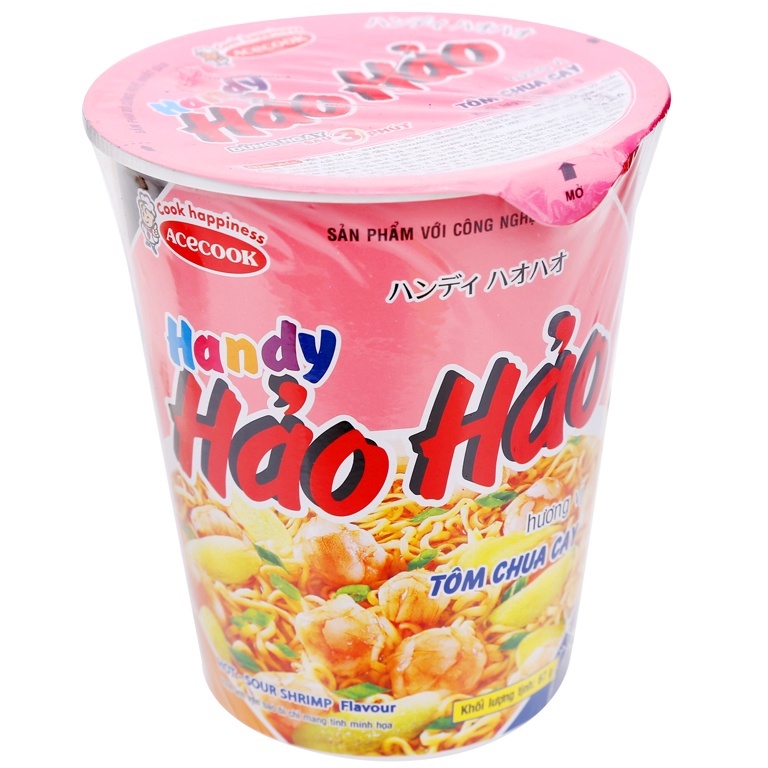 Mì Ly HANDY HẢO HẢO Tôm Chua Cay