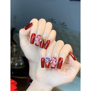 [ANGELS] Sơn móng tay,sơn gel uv,màu  đỏ tuyết