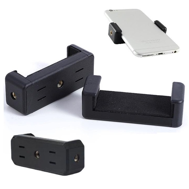 GIÁ KẸP ĐIỆN THOẠI 002N gắn Tripod chân máy ảnh gậy tự sướng - SINKAA