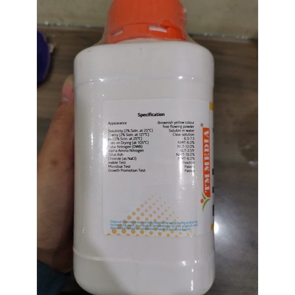 Meat extract cao thịt lọ 500g Titan Ấn độ nuôi cấy vi sinh đông trùng hạ thảo