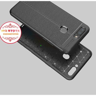 Oppo f9 ốp lưng dẻo da autofocus kèm cường lực