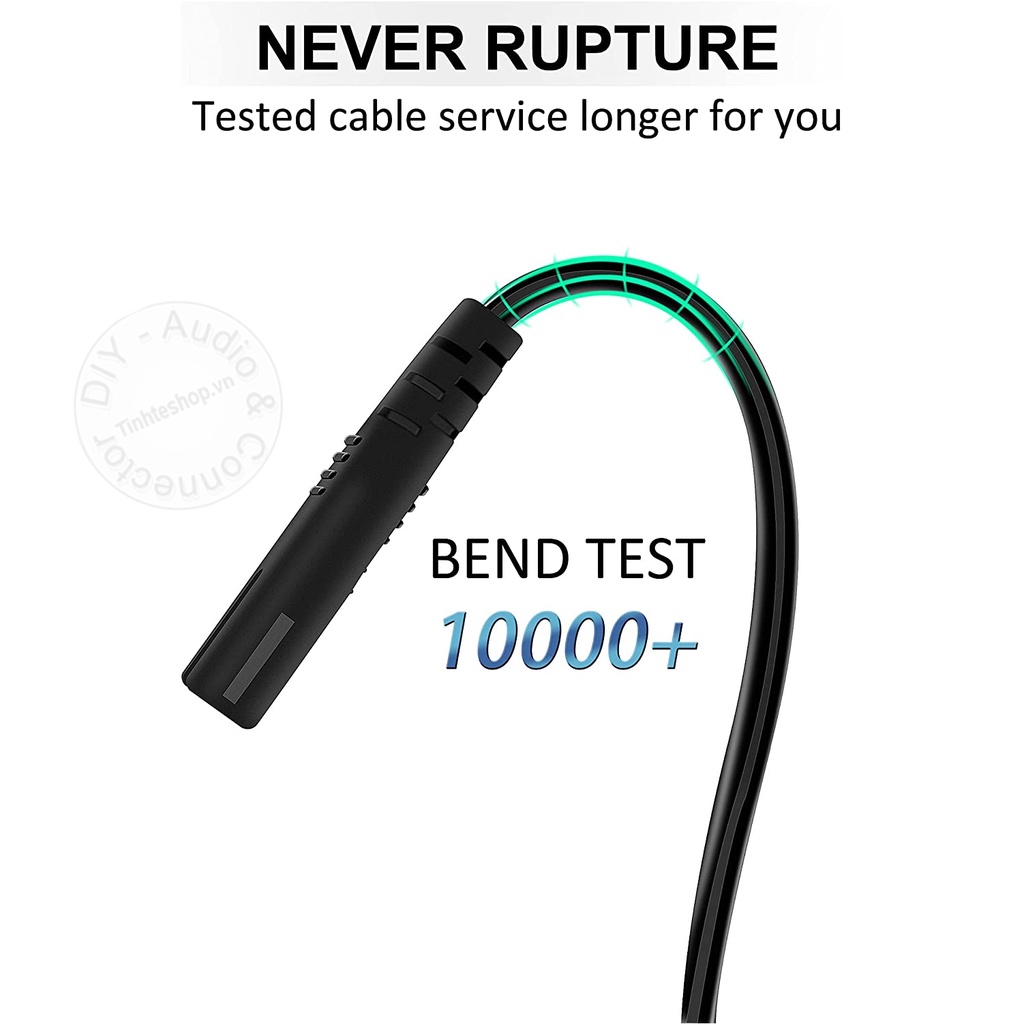 Dây nguồn số 8 cho TV PS3 PS4 PS5 Đài cassette Máy in dài 0.5 đến 2 mét