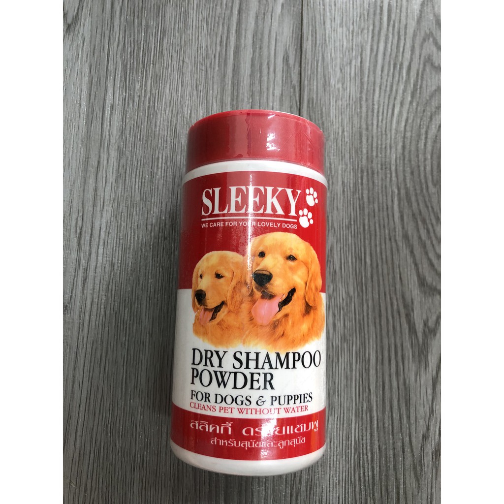 PHẤN TẮM KHÔ thú cưng SLEEKY