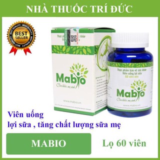 Viên uống lợi sữa Mabio - Tăng chất lượng sữa mẹ
