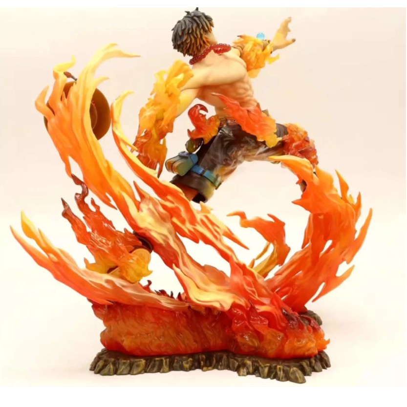 (Hết hàng) Mô hình One Piece - Mô hình Ace hỏa quyền 25cm