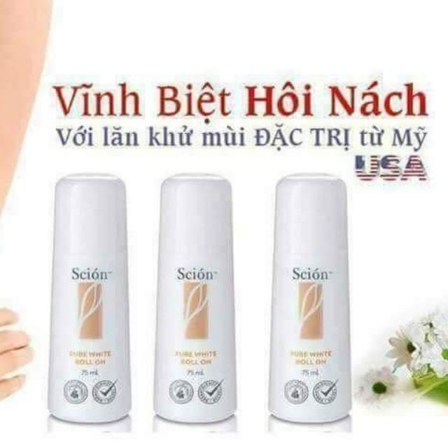 LĂN NÁCH SCION 100% CHÍNH HÃNG NUSKIN DỨT ĐIỂM HÔI NÁCH CHO CẢ NAM VÀ NỮ