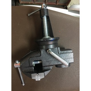 Ê  tô kẹp bàn 50mm đa năng có mâm xoay 360 độ