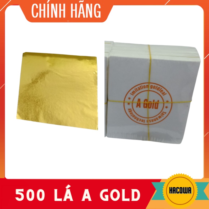 Set 500 lá vàng chuyên làm đồ dát tượng phật, thủ công mỹ nghệ, dát phào chỉ, đồ nội thất chất lượng đảm bảo