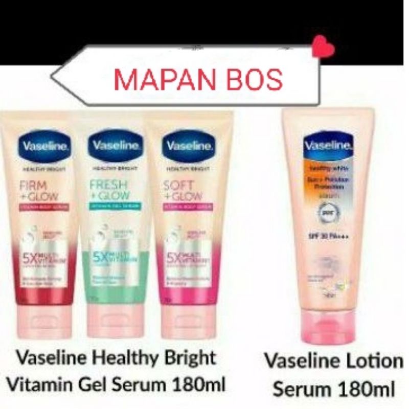 Serum Vaseline SPF 30 / tươi sáng / làm mềm da 180ml