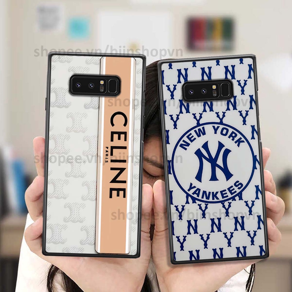 Ốp Samsung Note 8 in hình các thương hiệu nổi tiếng siêu đẹp, thời trang cá tính