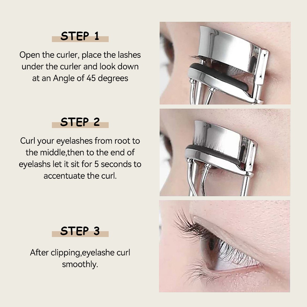Bộ 3 sản phẩm trang điểm mắt SACE LADY gồm mascara & bút kẻ mắt & kẹp bấm mi 80g