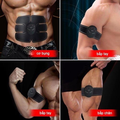 Máy massage xung điện tập cơ bụng 6 múi GYM Beauty Body EMS