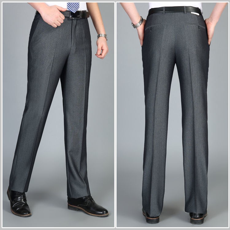PIERRE CARDIN Quần Tây Vải Lụa Mỏng Ống Suông Rộng Thời Trang Mùa Hè Cho Nam Trung Niên | BigBuy360 - bigbuy360.vn