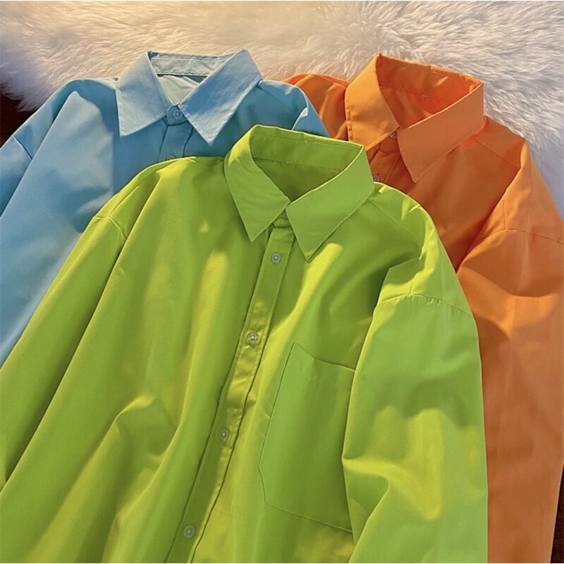 Áo sơ mi form rộng COLOR SHIRT