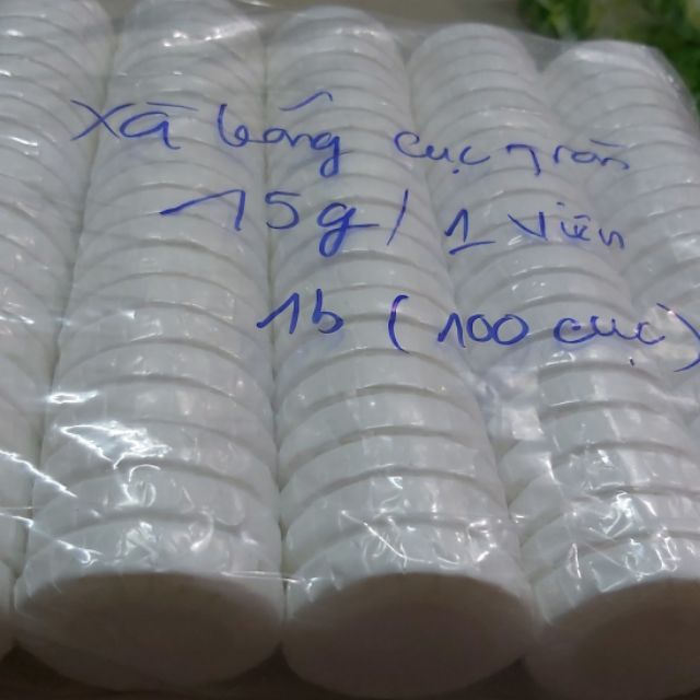 Xà bông khách sạn - 15g / 1 cục ( 100 cục / 1 bịch)