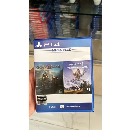 Đĩa chơi game PS4: Mega pack God Of War + Horizon Zero Dawn