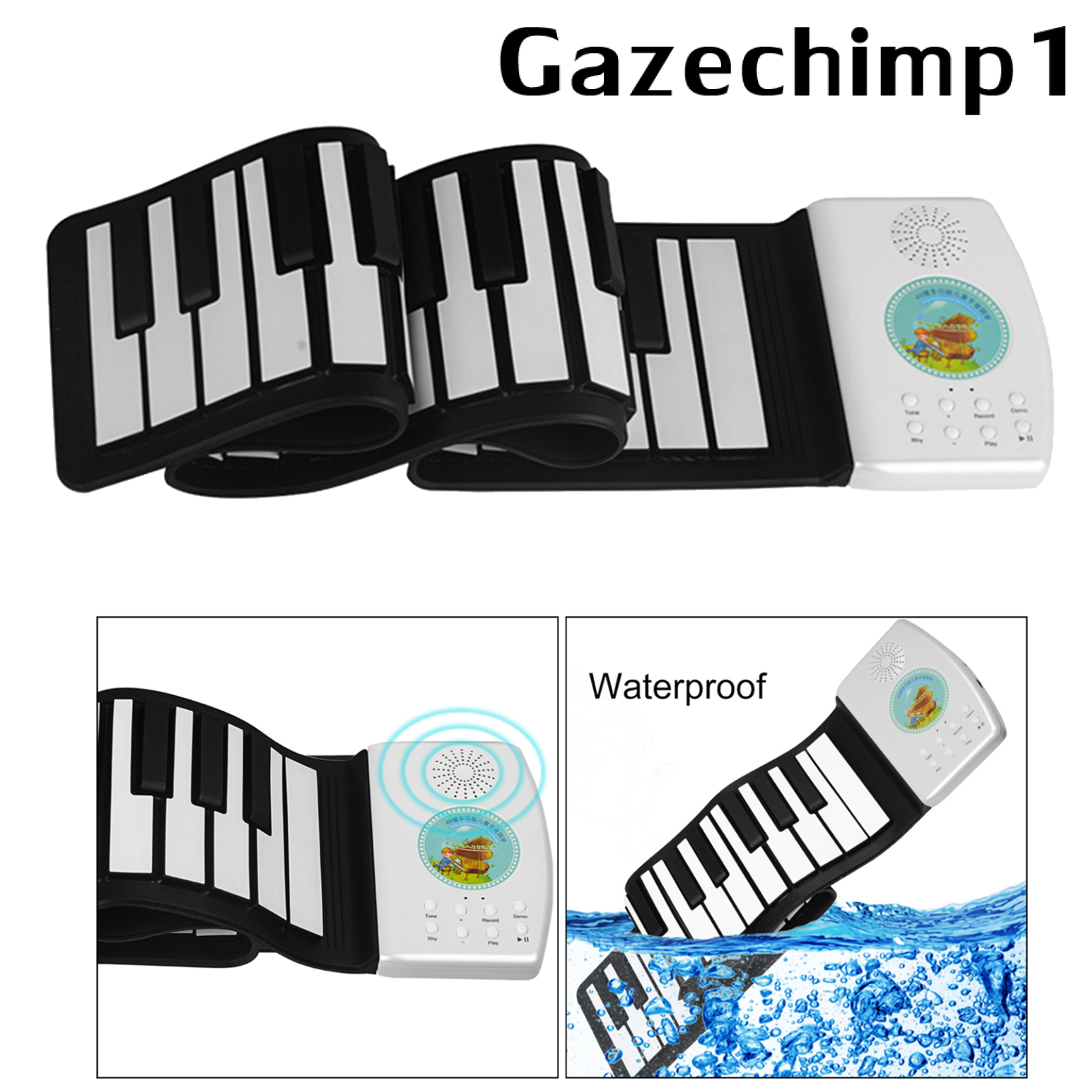 Đàn Piano Điện Tử Dạng Cuộn 49 Phím (Gazechimp1)