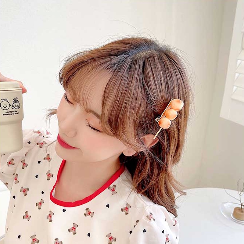 Kẹp tóc hình thức ăn độc đáo vui nhộn thời trang