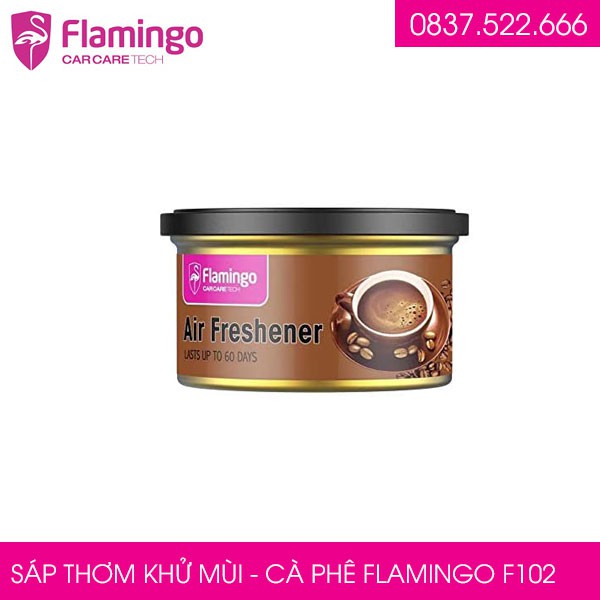 Sáp Thơm Quyến Rũ Tự Nhiên Để Ô Tô Vị Cà phê Flamingo F102C