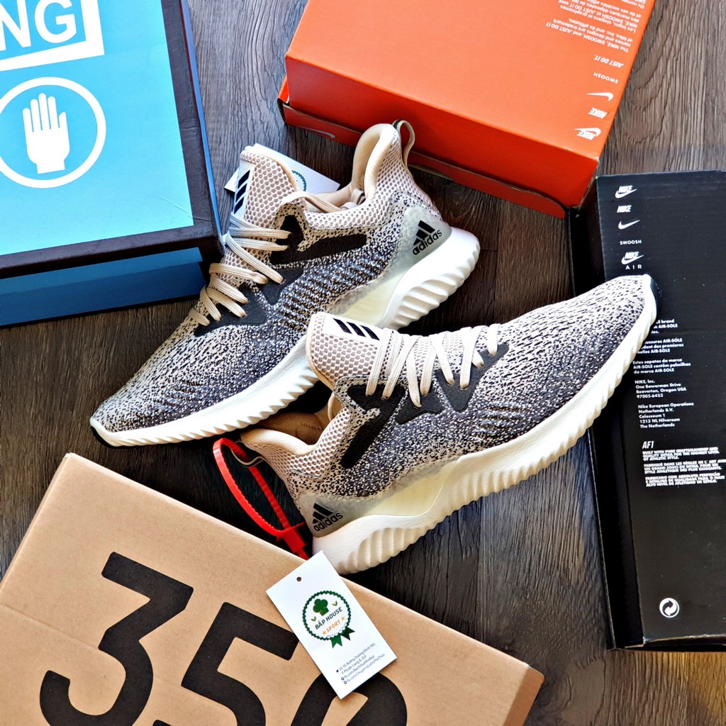 Giày thể thao Sneaker ⚜️𝑭𝑹𝑬𝑬𝑺𝑯𝑰𝑷⚜️Giảm 30K Nhập Mã [GIAY030K]- Giày thể thao sneaker alphabounce muối tiêu