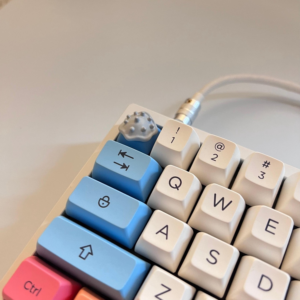 Keycap Pokemon Resin PBT dày 2mm tráng trí bàn phím cơ